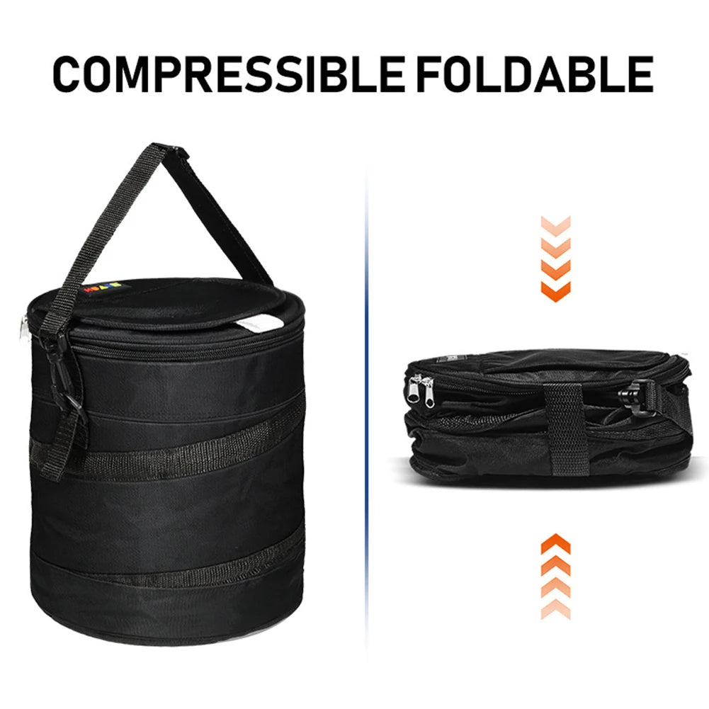 Foldable Golf Cart Cooler Bag – Fits Up to 8 Cans | Keeps Drinks Cold All Round